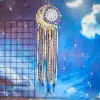 وصنعت الشبكة من طراز Sunding Dremunn، وهي مصنوعة يدوياً، زينات داخل غرف الدردشة لمسرح الزفاف details Picture